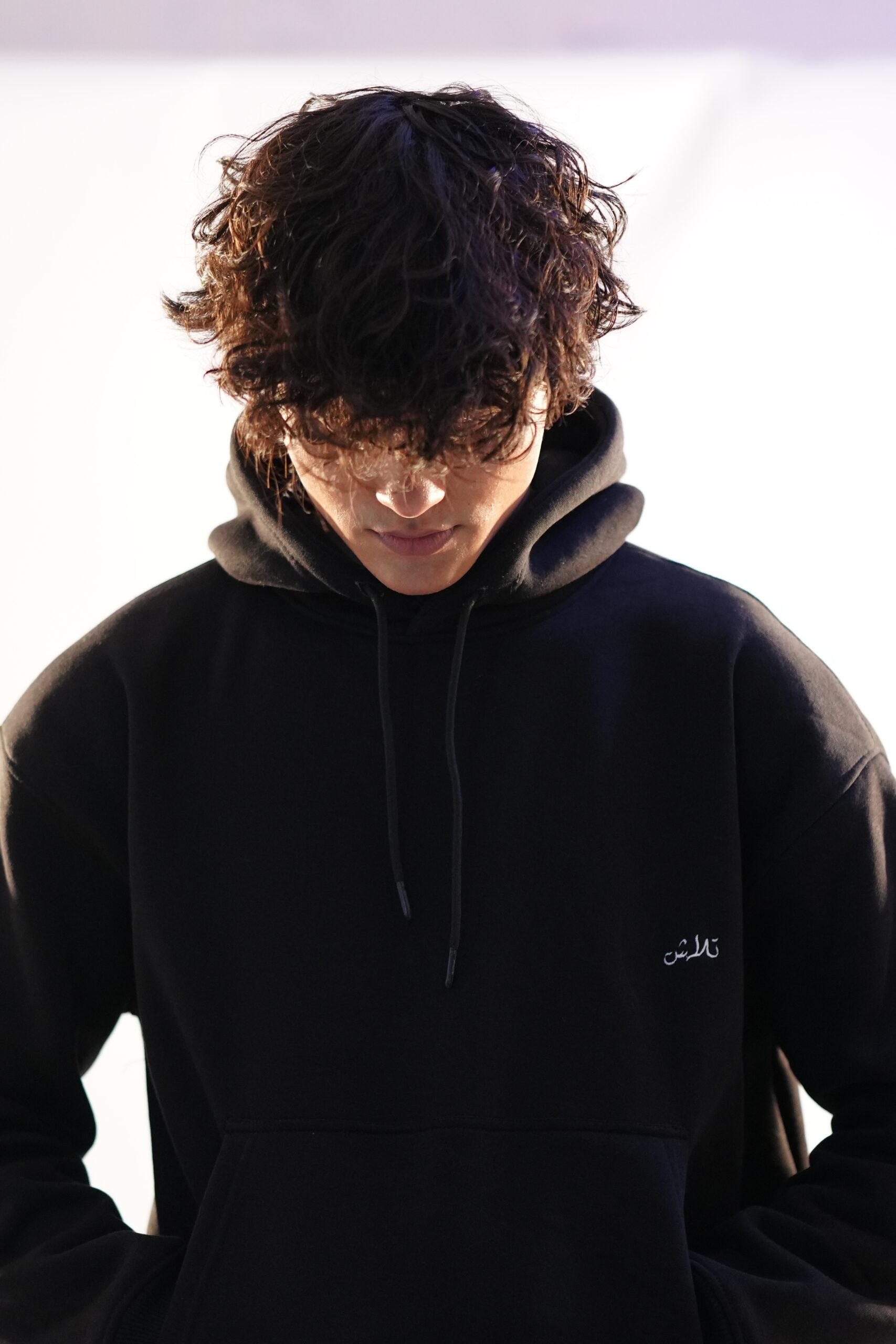 Classic Black Hoodie - Image 2