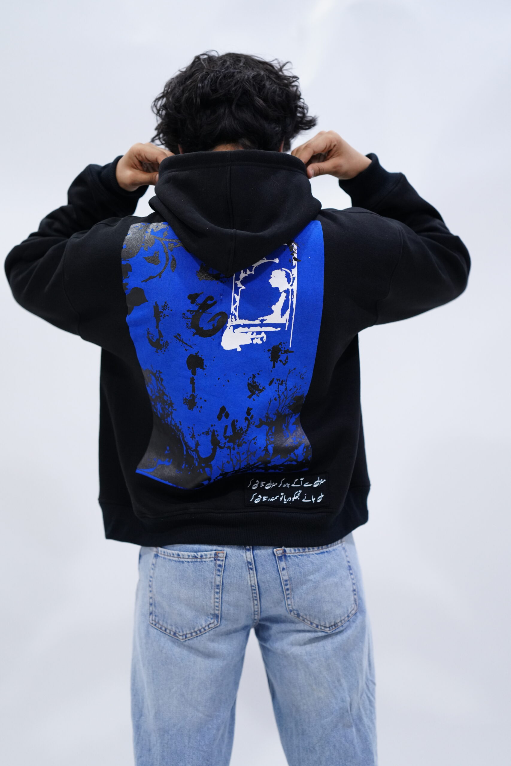 Classic Black Hoodie - Image 3